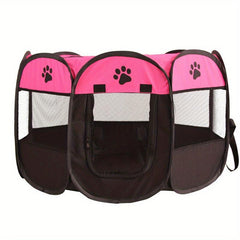 Portable Folding Pet Tent - Cozy and Secure Cat Room