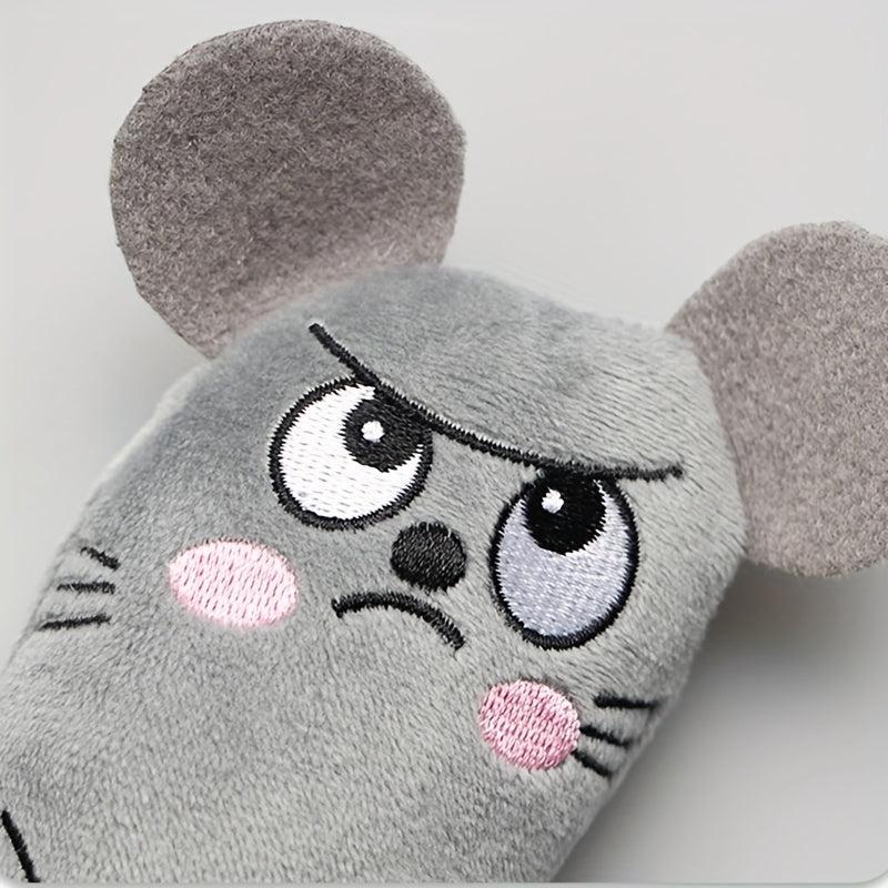 Funny Pet Plush Cat Toy Interactive Mouse Toy Bite Resistance