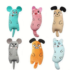 Funny Pet Plush Cat Toy Interactive Mouse Toy Bite Resistance