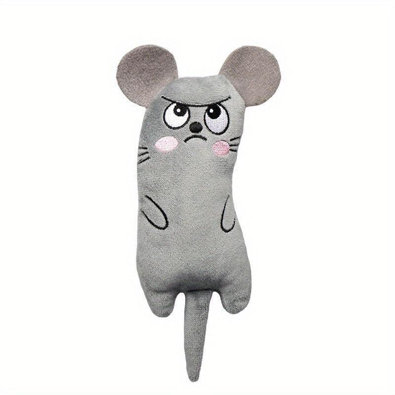 Funny Pet Plush Cat Toy Interactive Mouse Toy Bite Resistance