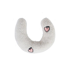 Cat Shaped U Plush Pillow For Deep Sleep Pet Soft Cushion