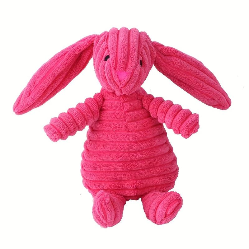Durable Corduroy Dog Toys with Squeakers