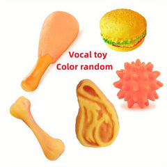 Interactive Squeaky Dog Toy Set - Tough Chewers