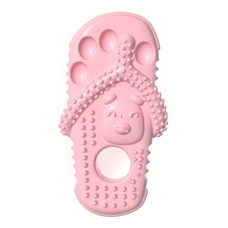 TPR Chew Toy Slippers Dog Interactive Play Teeth Clean Training Pet Supplies