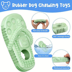 TPR Chew Toy Slippers Dog Interactive Play Teeth Clean Training Pet Supplies