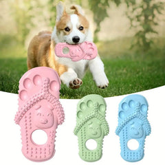 TPR Chew Toy Slippers Dog Interactive Play Teeth Clean Training Pet Supplies