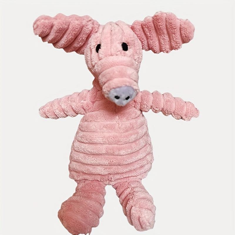 Durable Chew Toy for Dog Corduroy Grinding Teeth Interactive Pet Toy
