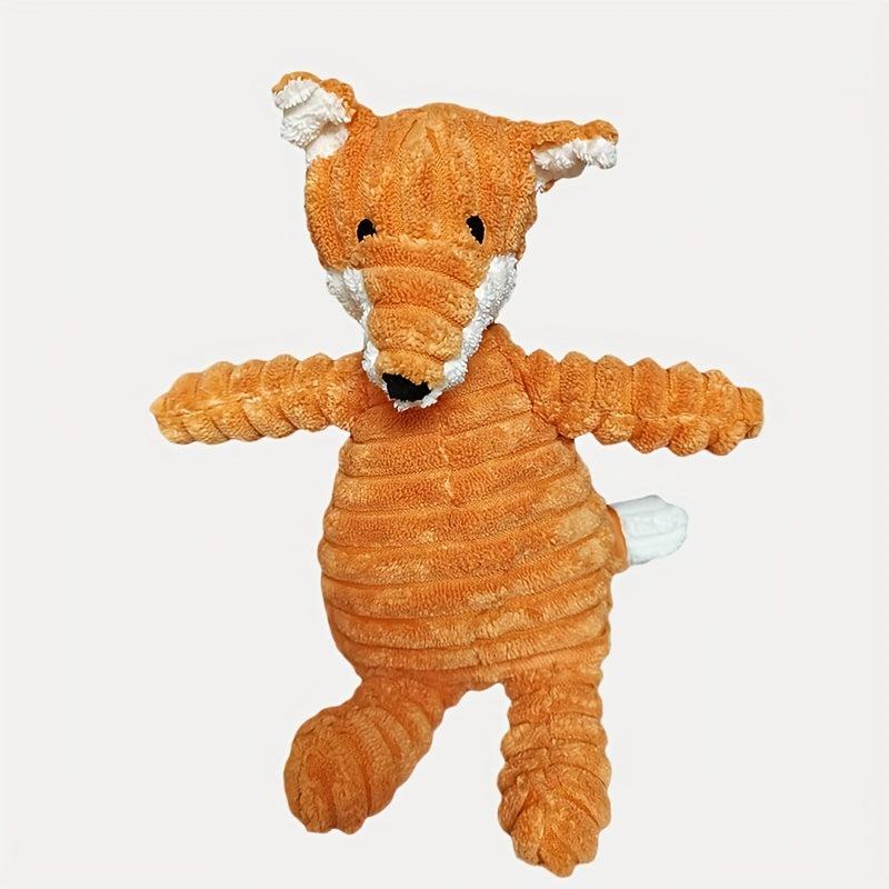 Durable Chew Toy for Dog Corduroy Grinding Teeth Interactive Pet Toy