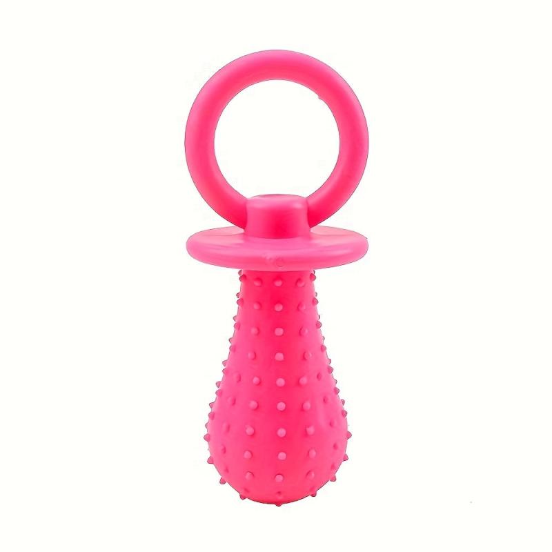3pcs Rubber Pacifier Puppy Dog Chewing Molar Toy For Dog Training Pet Supplies