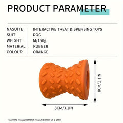 Interactive Treat Dispensing Dog Toy Tough Chew Toy for Aggressive Chewers