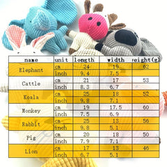 Durable Pet Chew Toy with Squeaky Plush for Dogs