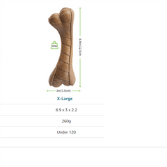 Bone Shape Pet Dog Toy Beef Flavor Chew Toy for Dogs