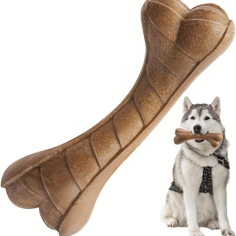 Bone Shape Pet Dog Toy Beef Flavor Chew Toy for Dogs