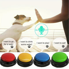 4pcs Dog Recordable Buttons for Training