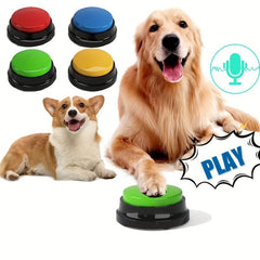 4pcs Dog Recordable Buttons for Training