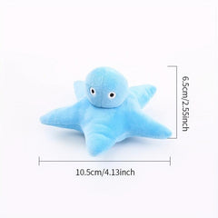 Ocean Series Plush Chew Toys for Cats