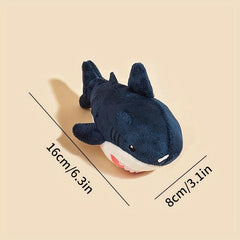 Shark Pet Grinding Teeth Squeaky Plush Toy for Dogs