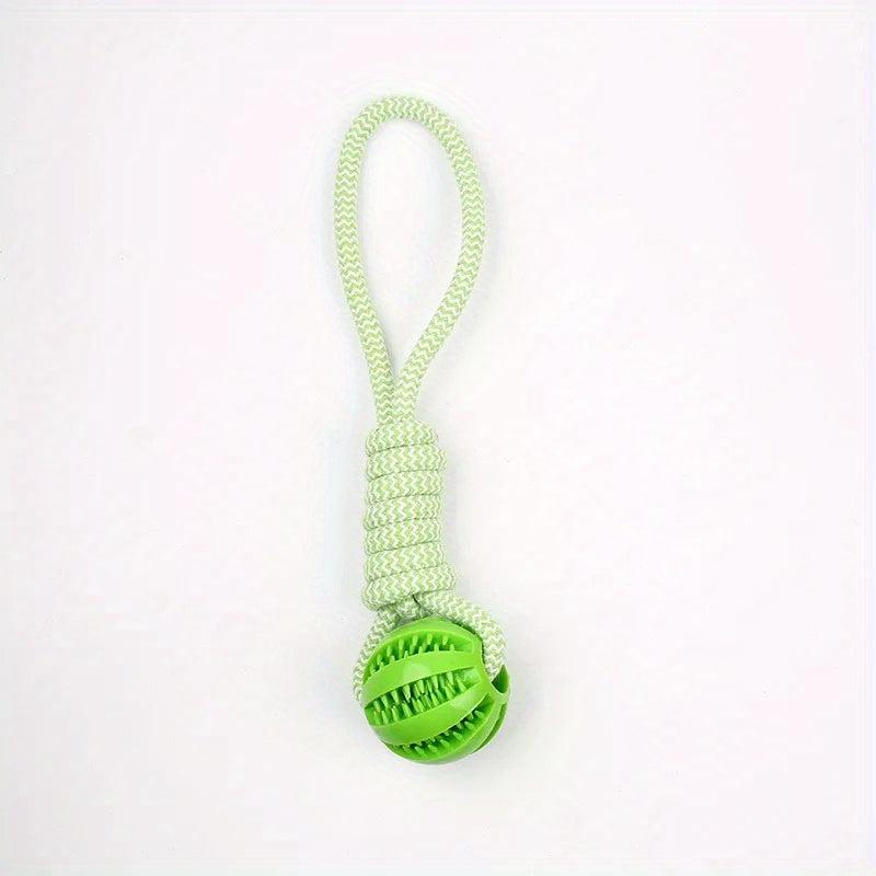 1pc Pet Braid Rope Ball Toy Dog Funny Interactive Teeth Cleaning Supply