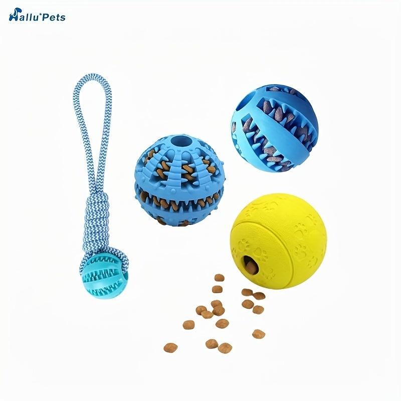 1pc Pet Braid Rope Ball Toy Dog Funny Interactive Teeth Cleaning Supply