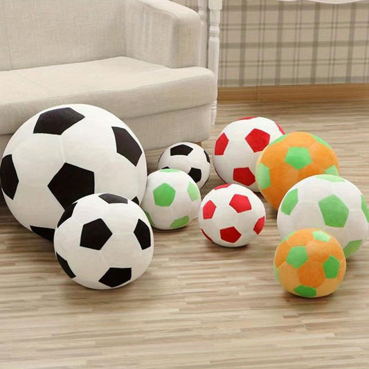 Interactive Football Plush Toy for Pets, Assorted Colors