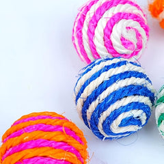 1pc Interactive Sisal Ball Cat Toys for Indoor Cats