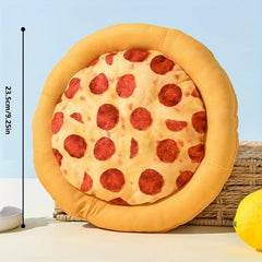 Pizza Pet Squeaky Plush Chew Toy for Dog
