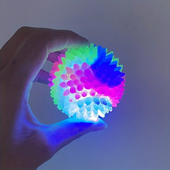 Interactive Glowing Molar Ball for Strong Chewers