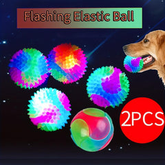 Interactive Glowing Molar Ball for Strong Chewers