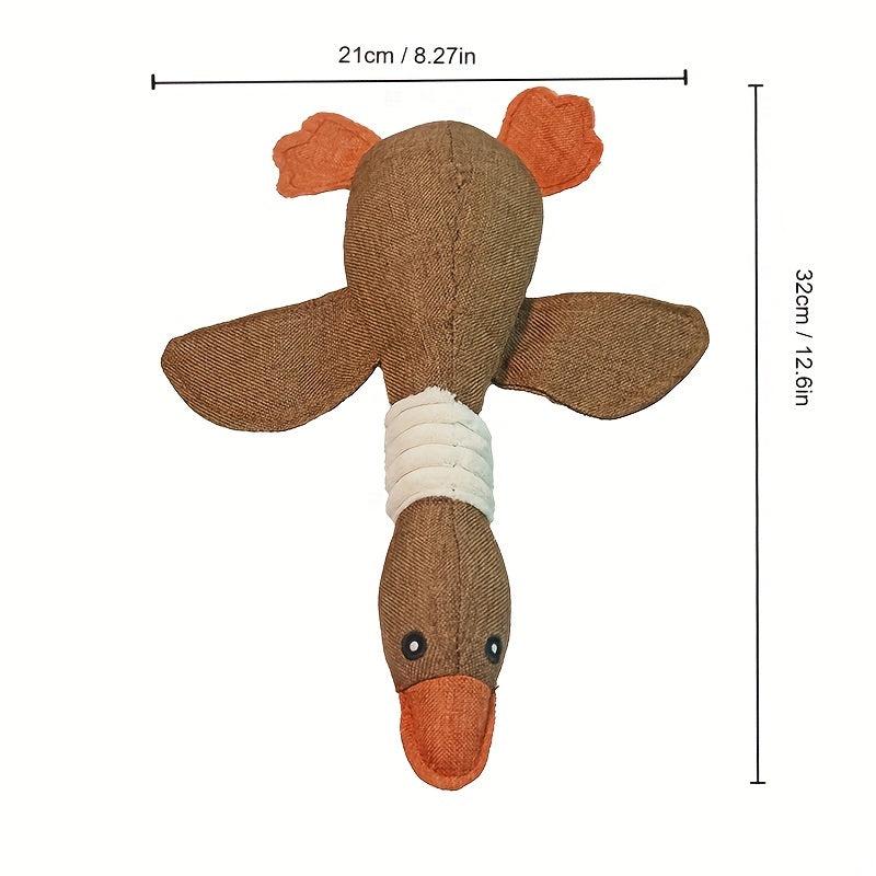 Interactive Pet Toy Wild Goose Sound Chew Toys for Small Dogs and Cats