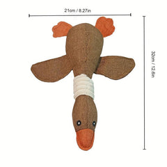 Interactive Pet Toy Wild Goose Sound Chew Toys for Small Dogs and Cats