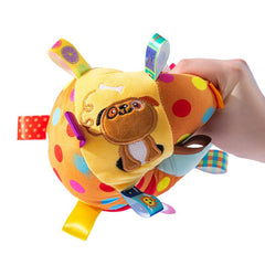 Interactive Ball Dog Toy For Training Chew Durable Plush Handle Dog Toys