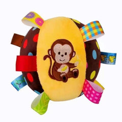 Interactive Ball Dog Toy For Training Chew Durable Plush Handle Dog Toys