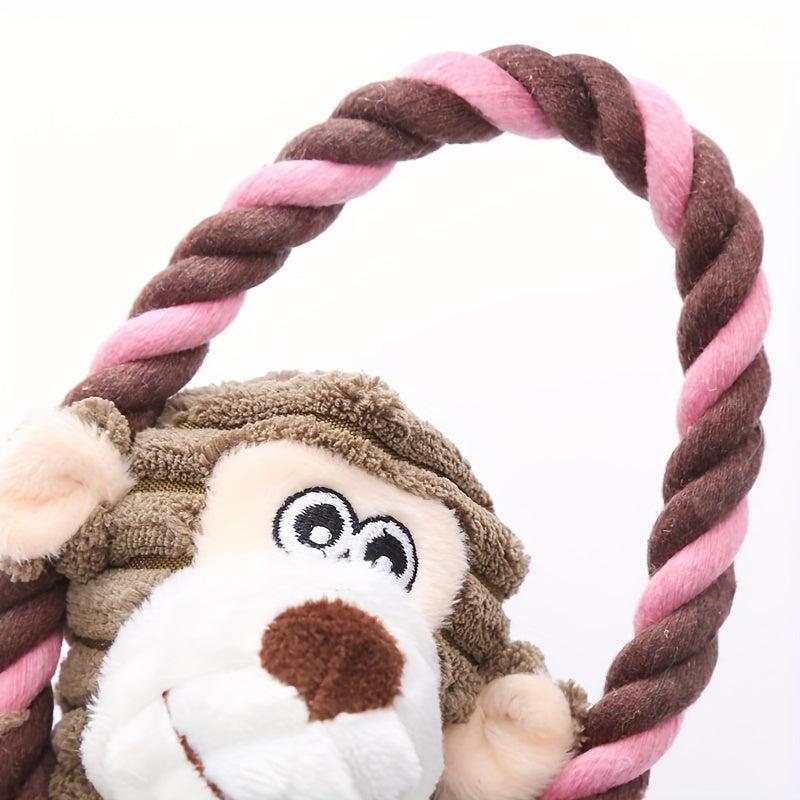 Durable Chew Toy for Dog Grinding Teeth Rope Plush Toy