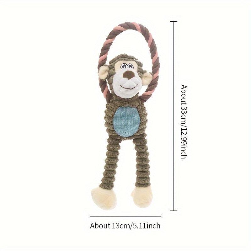 Durable Chew Toy for Dog Grinding Teeth Rope Plush Toy