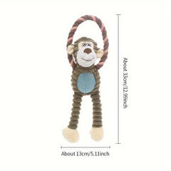 Durable Chew Toy for Dog Grinding Teeth Rope Plush Toy