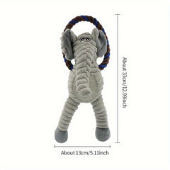 Durable Chew Toy for Dog Grinding Teeth Rope Plush Toy