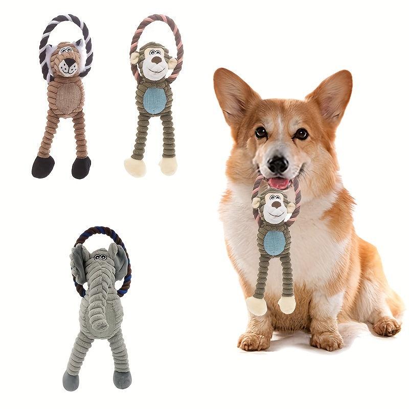 Durable Chew Toy for Dog Grinding Teeth Rope Plush Toy