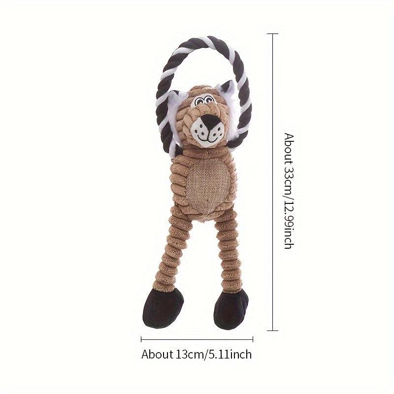 Durable Chew Toy for Dog Grinding Teeth Rope Plush Toy
