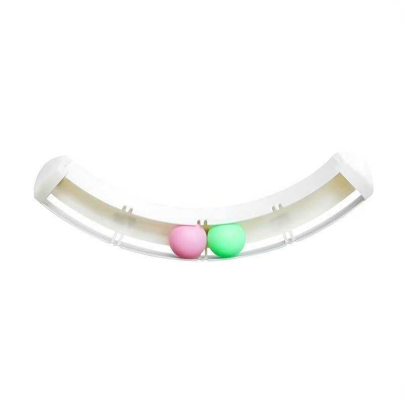 Interactive Cat Teaser Toy Track Ball - Ideal for Indoor Cats