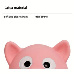 Durable Dog Chew Latex Toy Tough Squeaky Dog Grinding Teeth Toys