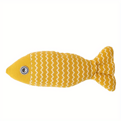 Fish Cat Toy Crinkle Sound Bite Resistant Pet Toy Interactive