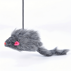 Plush Cat Toys Exercise Catcher Retractable Interactive Cat Teaser Hanging Toy