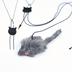 Plush Cat Toys Exercise Catcher Retractable Interactive Cat Teaser Hanging Toy