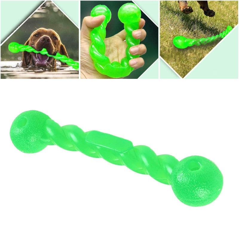 Durable Dog Chew Stick Toys Tough Squeaky Dog Grinding Teeth Floating Water Toys