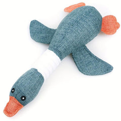 Goose Pet Grinding Teeth Squeaky Plush Toy Durable Chew Toy
