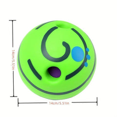 Interactive Dog Toy Sounding Ball for Chew Play