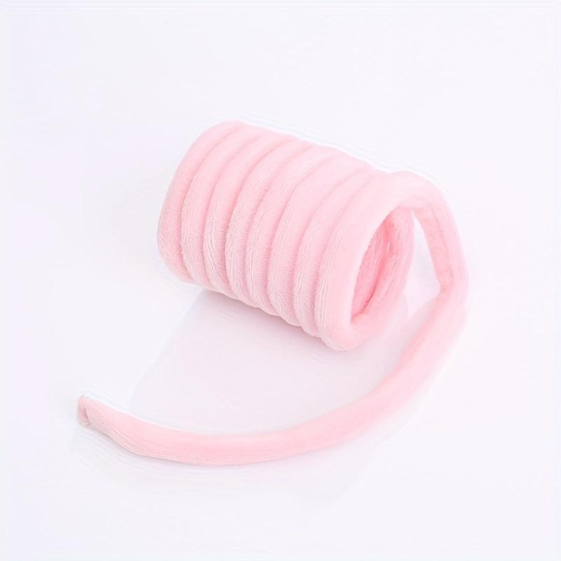 2pcs Colorful Interactive Cat Toy Plush Material for Endless Fun