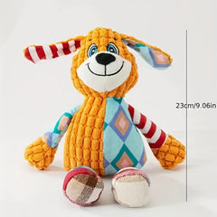 Squeaky Plush Toy for Dogs - Durable Chew Toy for Teeth Grinding