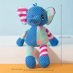 Squeaky Plush Toy for Dogs - Durable Chew Toy for Teeth Grinding