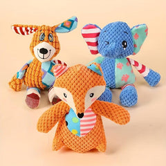 Squeaky Plush Toy for Dogs - Durable Chew Toy for Teeth Grinding
